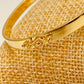 ZO1018 Esclava Lisa con broche Baño Oro