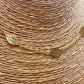 ZO4035 Collar Hojas 40 cms mas Extensor 5 cms Baño Oro