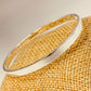 ZP1018 Esclava con broche Baño Plata